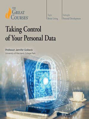 cover image of Taking Control of Your Personal Data